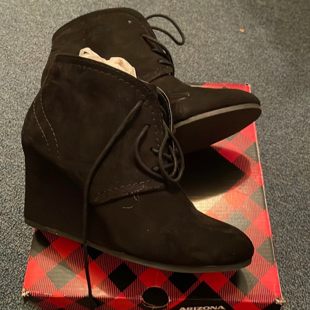 Black Arizona Booties